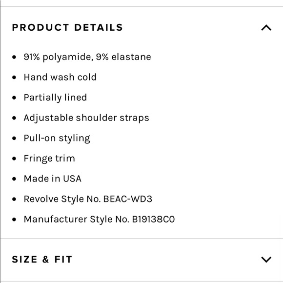 NWT Beach Bunny Leighton Bathing Suit - Med - Picture 7 of 7